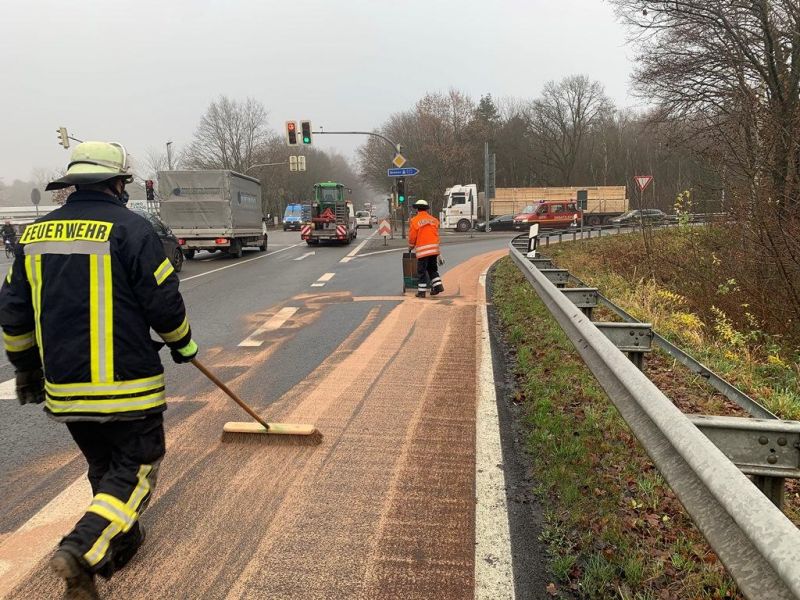 Technische Hilfeleistung - Straßenverunreinigung (THS)